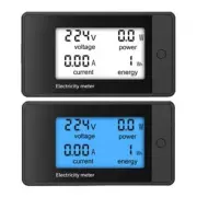 LCD Digital Voltmeter Ammeter Watt KWH Meter Tester Detector Multimeter