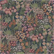 Flower Field Navy Multi, Wallpaper 10.05m x 53cm Wallpaper Boutique