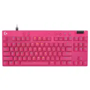Logitech PRO X TKL Rapid Analog Gaming Keyboard Pink