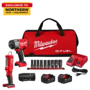 Milwaukee M18 FUEL 1/2in. High Torque Impact Wrench with Light Socket, Drive
