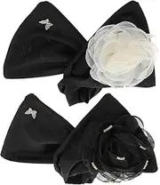 BESTYASH 2Pcs Hair Bun Maker Lazy Hair Curler Tool with Floral Design for Styling More Includes Donut Shaper for Unique Hairstyles