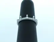 NEW AUTHENTIC PANDORA CLEAR SPARKLING CROWN RING