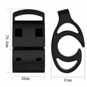 For Garmin Forerunner/Tomtom/Suunto Silicone Outdoor Bike Handlebar Watch Mount