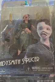 NECA LADYSMITH SPLICER ACTION FIGURE IN NEW CONDITION PACKAGE IS AGED BIOSHOCK 2