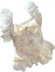 WeiLaiKeQi Pet Dog Dress Cute Dog Girls Dress Dog Apparel for Size XS Girl Dogs Walking