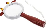 Handheld Magnifying Glass for Learning Boys and Girls Students Tool Handle Design Reading Magnifier Safe Material