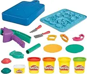 Play-Doh Little Chef Starter Set, 14 Play Kitchen Accessories, Kids Toys for 3 Year Olds and Up, Preschool Crafts