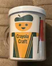 CRAYOLA CRAFT VINTAGE BINNEY & SMITH OPEN HOUSE 1977 Edu Cards Thermal Cup
