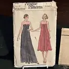 Vintage VOGUE Pattern Misses Evening Dresses 9686 Sz 12 UNCUT