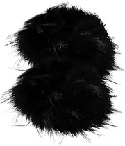 [CATIEBYE] Luxury Women's Warm Wrist Cuffs Fluffy Fur Wristband for Stylish Fashion Look