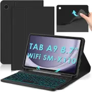 DETUOSI Backlit Keyboard Case for Black + Backlight
