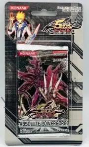 YuGiOh TCG Absolute Powerforce Blister Booster Pack - 1st Edition Factory Sealed