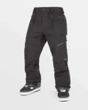 2025 NWT Mens Volcom Guch Stretch GORE-TEX Pants $680 L black 3L Recco