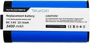 Replacement Battery for Logitech Ultimate Ears Megaboom 3 984-001362 084-000845 S-00171 fits PN 533-000146 7.4V Li-ion 3400mAh / 25.16Wh