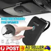 Wireless Bluetooth HandsFree Speaker Car Kit for Mobile Phone Clips Sun Visor