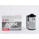 [享樂攝影] 愛克發 AGFA APX 100 黑白負片 B&W 黑白底片 德國原廠盒裝36張 華山光華 LOMO