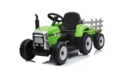 12V Ride on Tractor with Trailer Farm Expert- Green