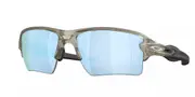 Oakley OO9188 FLAK 2.0 XL Polarized 9188J9 Men's Sunglasses Grey Size 59