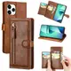 適用iPhone12 Pro Max leather case wallet card slot手機殼皮套