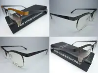 在飛比找Yahoo!奇摩拍賣優惠-【信義計劃眼鏡】NAPA 日本製 厚板鈦金屬 復古眉框 威靈