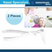 2 Pieces KILLIAN Septum Nasal Speculum 6.00" BLADE 3.5" (8.9cm)