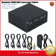 HamGeek 100W SDR Transceiver Switch TX RX Switch Antenna Sharer TR Switch Box sz