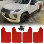 4x Mud Flaps Splash Guards Front Rear Mudguards Mudflaps For Mitsubishi Triton