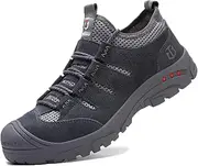 [AUXDIQ] Safety Shoes Lightweight Work Shoes for Men Comfy Industrial Sneakers Composite Toe Work Boots