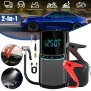 Portable 12V Car Jump Starter 10000mAh Power Bank Pack Battery Charger Booster
