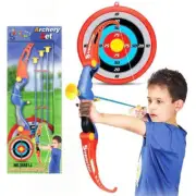 Kids Children Archery Toxophily Bow Kits Game Toys Target Set