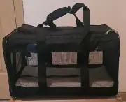 Pet Carrier Travel Tote For Small Dog Or Cat Soft Sided Mesh New