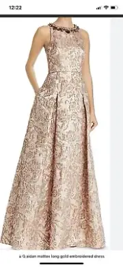 AIDAN MATTOX Womens Full-Length Formal Dress 6