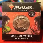 Magic The Gathering Limited Edition Replica Sigil of Valor Metal Replica