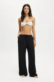 [Body] Body - Bronte Beach Pant - Black L BLACK
