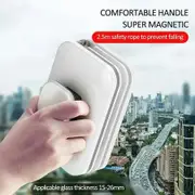 Magnetic Glass Window Cleaning Tool Window Glass Cleaning Brush Magnetic Glass Wiper Wash Magnetic Glass Brush Household Tool