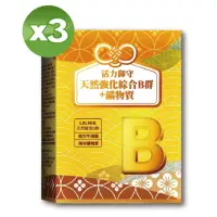 在飛比找momo購物網優惠-【YAYU Biomed 雅譽生醫】天然強化酵母B群3入組(