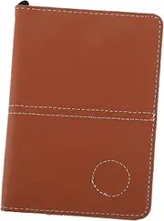 ADOCARN PU Golf Score Book Portable Scorecards Holder for Accurate Score Recording Compact Design for Golf Tournaments and Outdoor Competitions Lightweight and Convenient Golfing Notebook