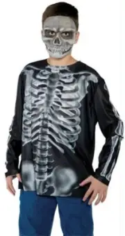 Morris Costumes X-ray Child Shirt Medium