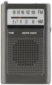 Portable AM/FM Transistor Radio