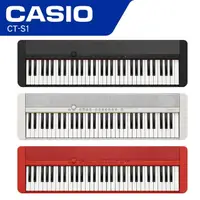 在飛比找momo購物網優惠-【CASIO 卡西歐】CT-S1 61鍵電子琴 原廠公司貨(