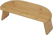 Meditation Bench Kneeling Stool for Praying Foldable Bamboo Meditation Stool for Deeper & Longer Meditation Low Seat Adults