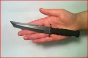 Fixed Blade Samurai Katana Tanto Style Knife + Small Multi Knife