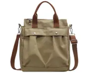 Canvas Shoulder Bag Casual Tote Bag Backpack Handbag Purse Rucksack for Women