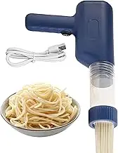 Handheld Electric Pasta Maker - Manual Electric Noodle Press - Homemade Dough Press and Pasta Tools for Home Restaurant Kitchen Cooking Spaghetti