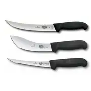 Victorinox 3pc Butcher Knife Set - Skinning Boning Breaking - 3 Piece