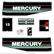 Fits Mercury 1992 15HP Outboard Engine Decals