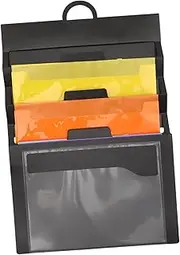OFFSCH Pp Material File Folder Wall Mountable Expanding Storage Bag Document Holder Multi-Layer File Organizer