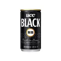 在飛比找momo購物網優惠-【UCC】BLACK無糖咖啡185g x30入/箱