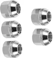 iplusmile 5pcs Open Flange Wheel Nut Caps for Tire Replacement Durable Secure Lug Nuts and Studs for Car Hub Modification Easy Installation with Standard Tools Versatile Fit for Various