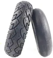 Electric Scooter Tyres,4.10/3.50-4 Tires Inner Tube for 47/49CC Motorcycle Scooter Mini Quad Dirt Pit Bike ATV Go-Kart Chunky Tyre Parts